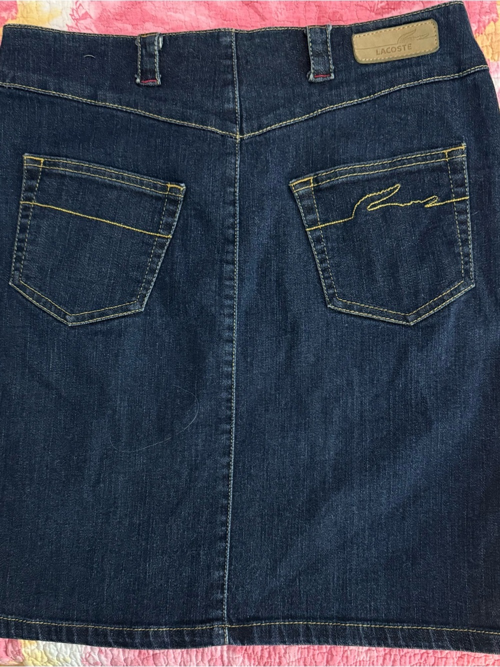 Women’s Lacoste Denim skirt
